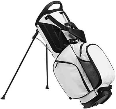 China Adult unisex OEM golf carry bag can be customized logo polyester golf frame bag black golf bag for sale