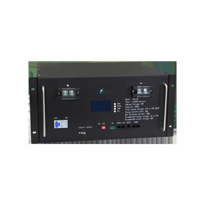 China LCD Display UFO LiFePO4 Rack Mount Lithium Battery Module | LCD display | 48V 100Ah lithium ion battery for sale