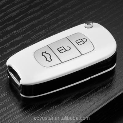 China Mini Car Keychain Spy Hidden Camera Vandal Proof Security Camera Metal A12 Case Voice Recorder Car Key Visual Camera Without Hole for sale