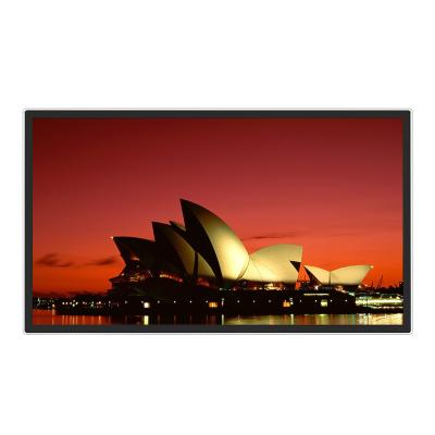 China 43 inch indoor wall mounted android lcd display ultra thin digital signage touch screen advertising player for sale