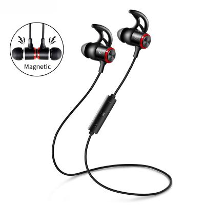 China Neckband Water Proof Noise Canceling Sport 5.0 In-Ear Headphone Wireless Earphone For Cellphone With Hook for sale