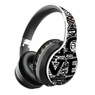 China New Graffiti Headband BL-B1 Headband Stereo Headset 5.0 Wireless Waterproof Earphone V Earphone For Mobile Phone for sale