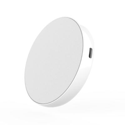 China 2021 Luminous Popular Light Luminous Radio Charging Circular Wireless Charger Mobile Phone Fast Charging Pad for iPhone for sale