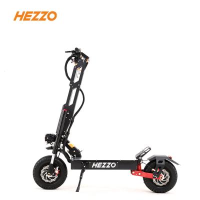 China Hot Selling Eu Warehouse Scooter 6000W 100km/h Dual Motor HEZZO Electric Foldable Powerful Off-Road Manufacture Free Shipping for sale