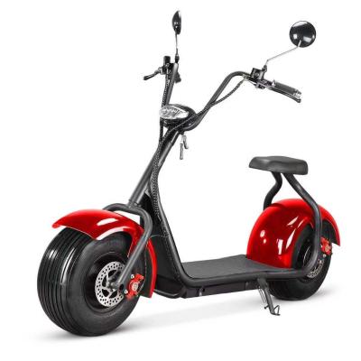 China Cheap Adult EU USA HEZZO Motorcycle Electric Brushless Scooter Mini City Powerful Cocos 1000W 60V Unisex City-Cocos For Adult for sale