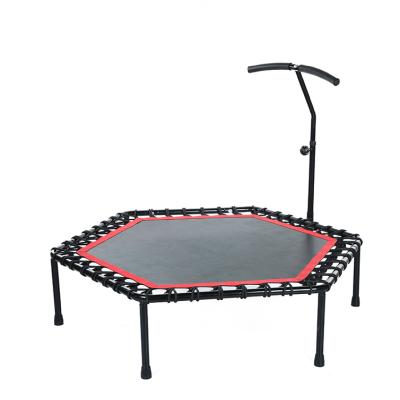 China With Net 2022 New Design Protectors 48 Inch Fashion Fitness Gym Sport Indoor Outdoor Trampoline For Adults for sale