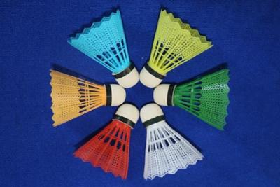 China plastic badminton shuttlecock for sale