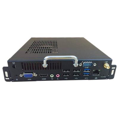 China industrial minipc with Intel i3*i5 processor network device with VGA 6 USB 1COM 1 LAN port 181x195x43mm for sale