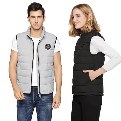 China Autumn / Winter Sustainable Down Vest Couple Fashion Casual Plus Size Vest for sale