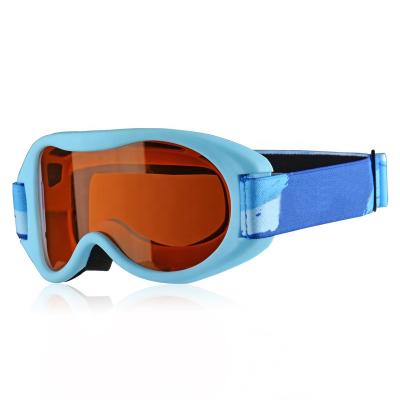 China Men's OEM Brand Kids Fog Ski Goggles Anti UV Protect Sports Sun Glass Kids Ski Goggles for sale