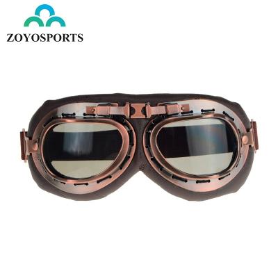 China ZOYOSPORTS Harley Goggles Ultraviolet-proof Multi-function Glass Windshield Mask Cross-country Motorcycle Recycling Goggles for sale