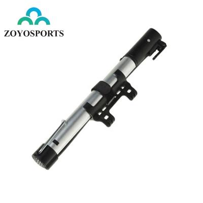 China ZOYOSPORTS Aluminum Alloy Schrader and Presta Valve Reversible Bike Pump for Cycling Portable Bicycle Mini Pump for sale