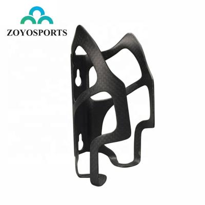 China ZOYOSPORTS Lightweight Superlight Road MTB Bike Carbon Water Bottle Cage Full Carbon Fiber Cycle Bicycle Bottle Cage for sale