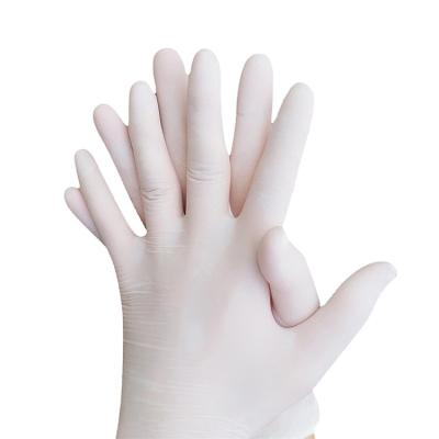 China Wholesale Custom Latex Examination Gloves Medical Disposable Latex Comfortable for sale