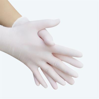 China Malaysian Comfortable Heat Resistance Cold Latex And Powder Free Gloves Hand Glove Latex For Experiments for sale