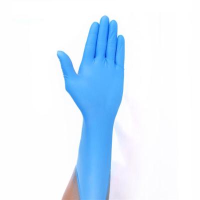 China Pure Nitrile Gloves Wholesale Custom Disposable Powder Free for sale