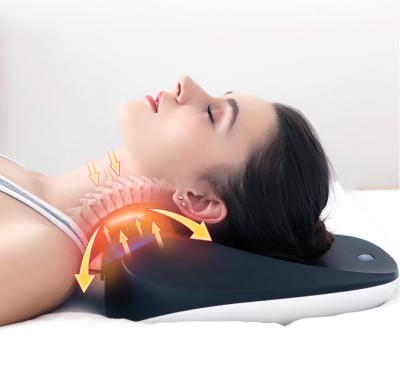 China Constant temperature design Beoka relaxation sleep shiatsu neck massage passionate pillow with heat radio for sale