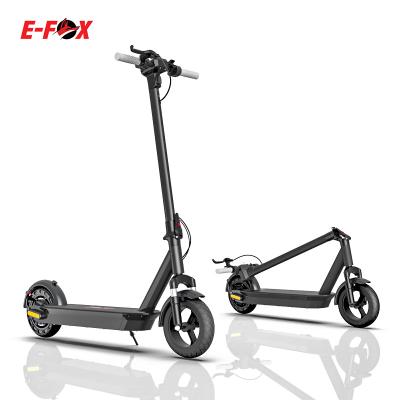 China E-FOX 10 inch 500w unisex powerful electric scooter 36v 15ah two wheel fast scooters and electric scooters for sale