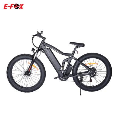 China New model china 500w aluminum alloy 48v 10ah lithium battery detachable electric bicycle fat tire electric bicycle Eu warehouse for sale