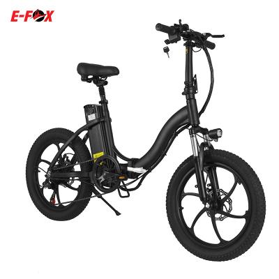 China Brand New Aluminum Alloy Folding Mountain Bike Eu Warehouse e Bicycle (Old) Electric Bicycle For Adults 350w for sale