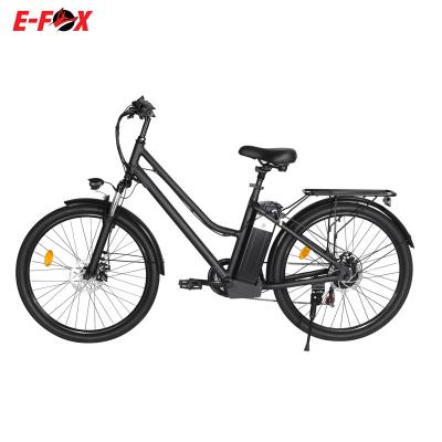 China Aluminum alloy front suspension fork OTHER BIKES 350w 36v 10AH battery ELECTRIC BIKE battery-assist mode for sale