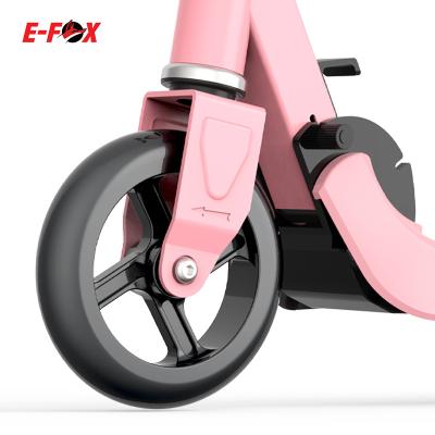 China 2021 Eu warehouse 2 wheel kids scooter cheap yellow bottom foldable electric folding price 1.5h-2h for sale