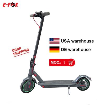 China Unisex 2 Wheel Kick Folding Adult 350w 36v 10ah Monopattino Electrico Electric Scooter Foldable Adults E Scooter for sale