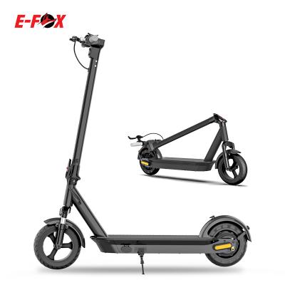 China Free Shipping E-FOX Unisex Electric EU Warehouse Electric Scooter Adult 15ah 500w Moped Two Wheel Electric Scooters for sale