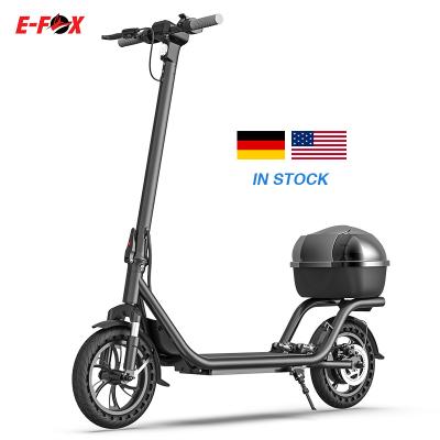 China 500w Motor Eu Warehouse Motorcycle Scooter Fat Tire Unisex Foldable Electric Fast Scooter Electric Self Balancing Scooters for sale