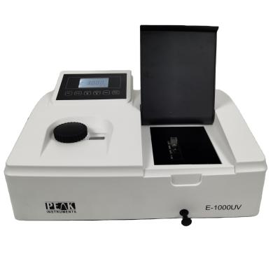 China 320-1020nm Wavelength Range Spectrophotometer with Solid Silicon Photodiode Detector for sale