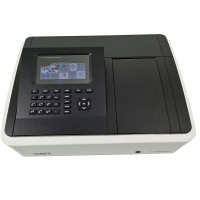 China 190-1100nm Single Beam Portable Spectrophotometer for 1nm Wavelength Repeatability for sale