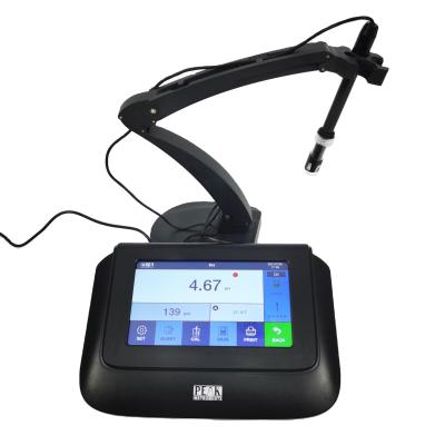 China Tester de medidor de pH digital de laboratorio con pantalla táctil portátil con soporte personalizado OEM en venta