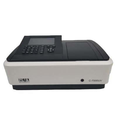 China ODM Peak Instruments Lab Button Typ Einzelstrahl 190-1100nm UV Sichtbares Spektrophotometer zu verkaufen