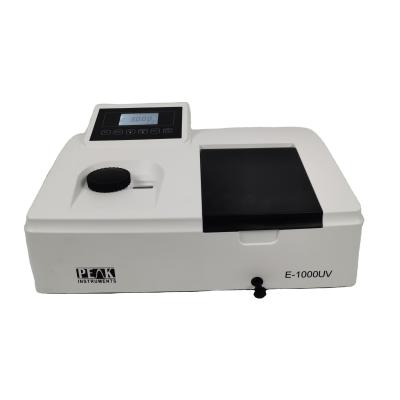 China Peak Laboratory Spectrophotometer Wavelength Accuracy 2nm and Stray light ≤0.15%T 360nm for sale