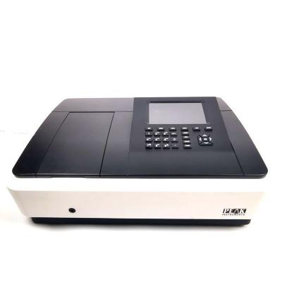 China High Precision 190-1100nm UV-Vis Double Beam Spectrophotometer with 360nm Stray Light for sale