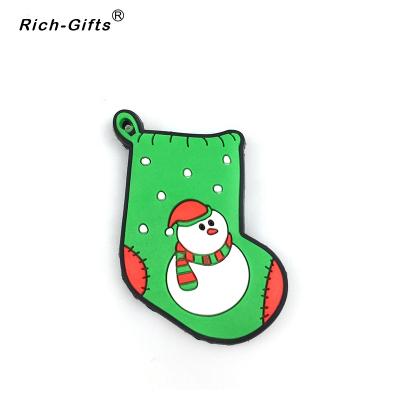 China Shape Customized Cartoon Storing Shape Design Fridge Magnet For Christmas for sale