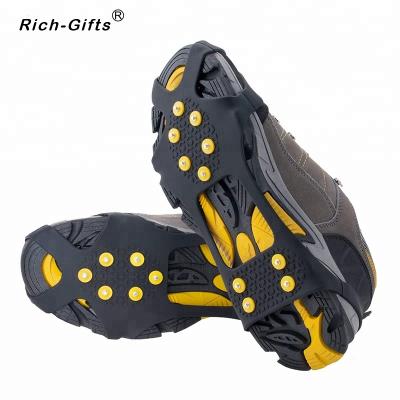 China Anti Slip Cheapest Price Silicone Rubber Ice Cleats for sale