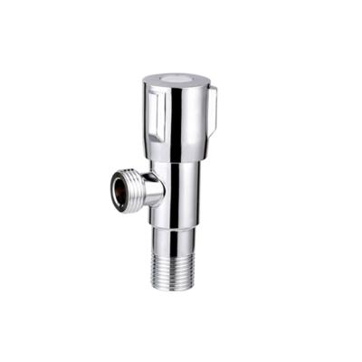 China 201 Polishing Plating Bathroom Fitting SUS201 SS201 Industrial Stainless Two Way Angle Valve for sale