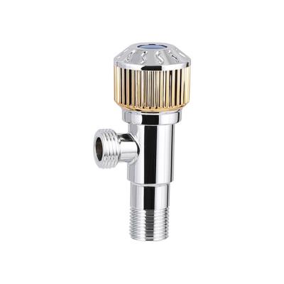 China 201 Plating 201 Stainless Steel SS201 SUS201 Quick Open Polishing Golden Angle Valve for sale