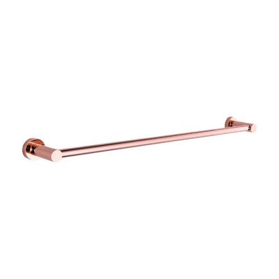 China Modern Wall Mounted Rose Gold Plating Wall Bath Bar Towel Rail for sale