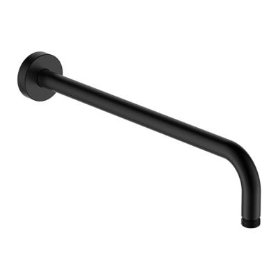 China Good Quality Modern Hot Selling Brass Shower Arm Wall Mount Black Rain Shower Extension Arm Ceiling Brass Shower Arm for sale