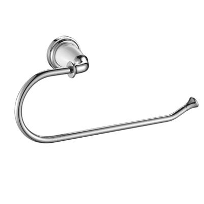 China Modern High Quality Modern Towel Ring Bathroom Accessories Metal Ring For Towel Brass for sale