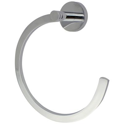 China Factory Delivery Modern High Quality Price Bathroom Brass Towel Ring for sale