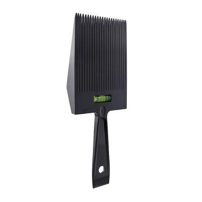 China Lightweight Barber Shop Hairstyle Tool Hair Cutting Tool Salon Accessories Men Flat Surface Guide Comb Haircut Clipper Comb for sale