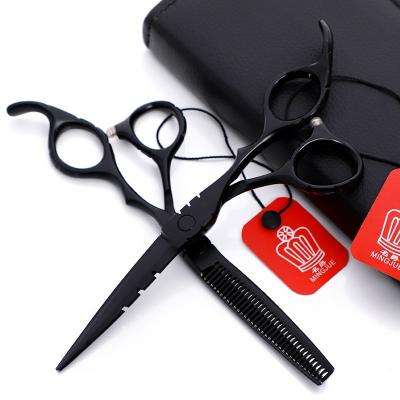 China 6 5.5 Inch 440c Hair Scissors HAIR Professional Set Thinning Barber Cutting Hair Shears Scissors Tools Hairdressing Scissors for sale