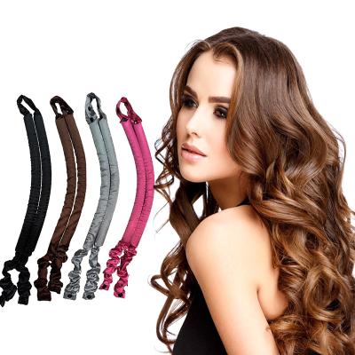 China For Hair Curling Home Use Hair Curling Rubber Heatless Iron Hair Styling Women Hair Tools For People Accessories Headband Lazy Braids for sale