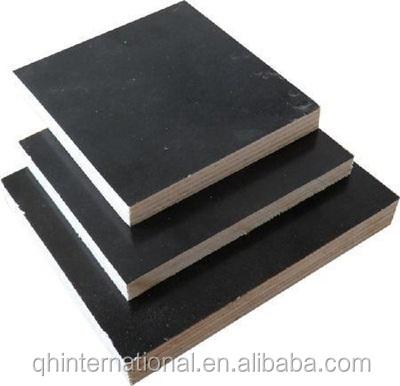 China Modern Waterproof Black Film Faced Plywood / Construction Shuttering Plywood 1220 x 2440 x 18 mm for sale