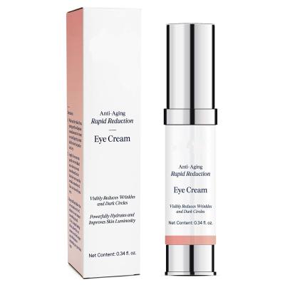 China Anti-Puffiness Private Label Anti Wrinkle Reduction Anti Aging Fast Lifting Firming Eye Cream for sale