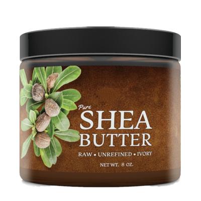 China Ghana Shea Moisturizer 100% Natural Pure Body Butter Lotion Unrefined Bulk for sale