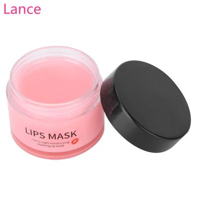 China Pure Natural Moisturizing Moisturizing Cream Anti Crack Collagen Repairing Cherry Extract Lip Mask for sale